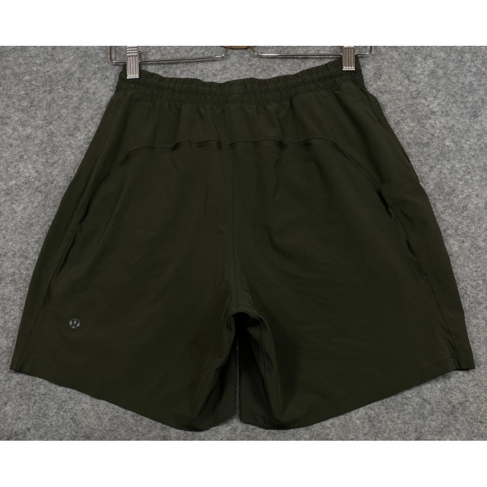 Lululemon Pace Breaker Linerless Shorts 7" Olive Green Small - Picture 2 of 13